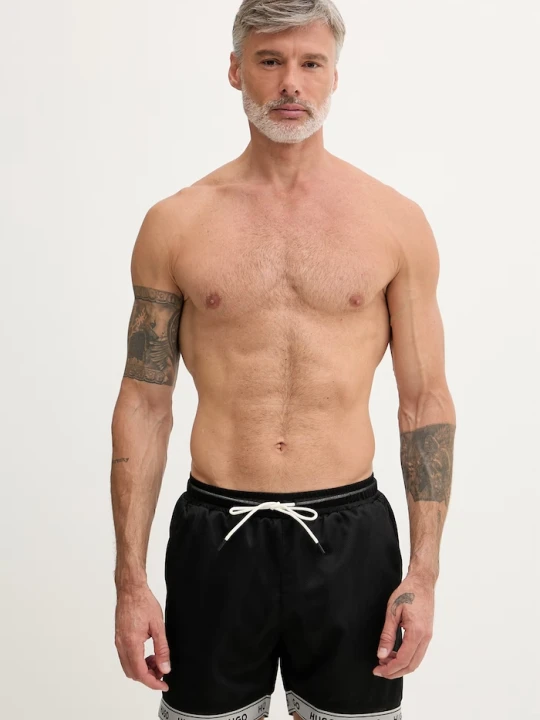 Zdjęcie produktu HUGO szorty kąpielowe męskie LITE_SWIM_SHORTS czarny