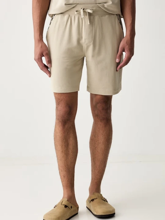 Zdjęcie produktu HUGO szorty lounge męskie z bawełną NOAH SHORTS beżowy