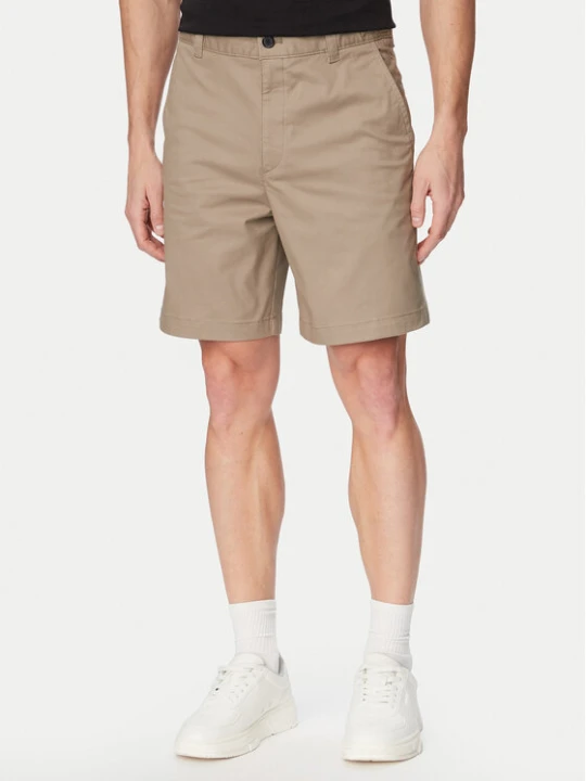 Zdjęcie produktu HUGO Szorty materiałowe Genar261S 50567293 Brązowy jasny Slim Fit
