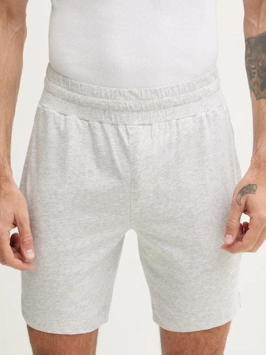 Zdjęcie produktu HUGO szorty piżamowe męskie z bawełną Laze Shorts CW szary