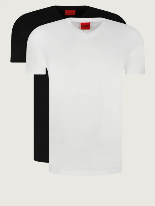Zdjęcie produktu HUGO T-shirt 2-pack Hugo-V | Slim Fit czarny