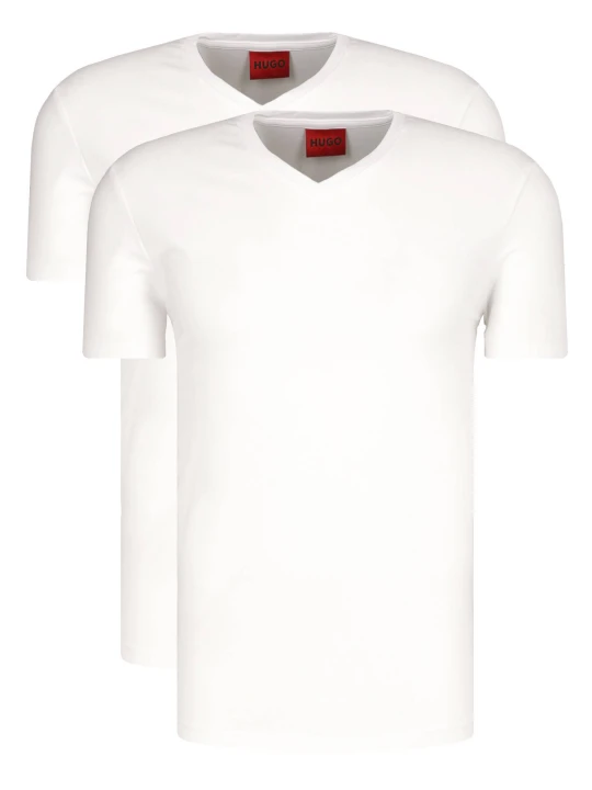 Zdjęcie produktu HUGO T-shirt 2-pack Hugo-V | Slim Fit biały