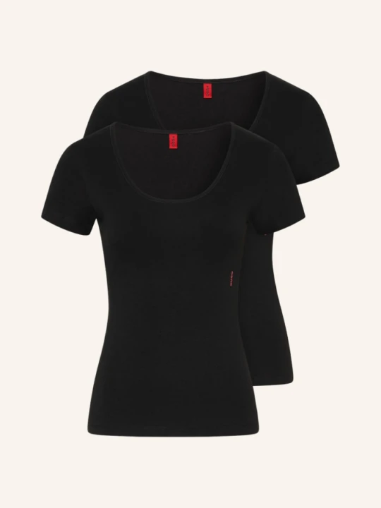 Zdjęcie produktu Hugo T-Shirt, 2 Szt. schwarz CZARNY