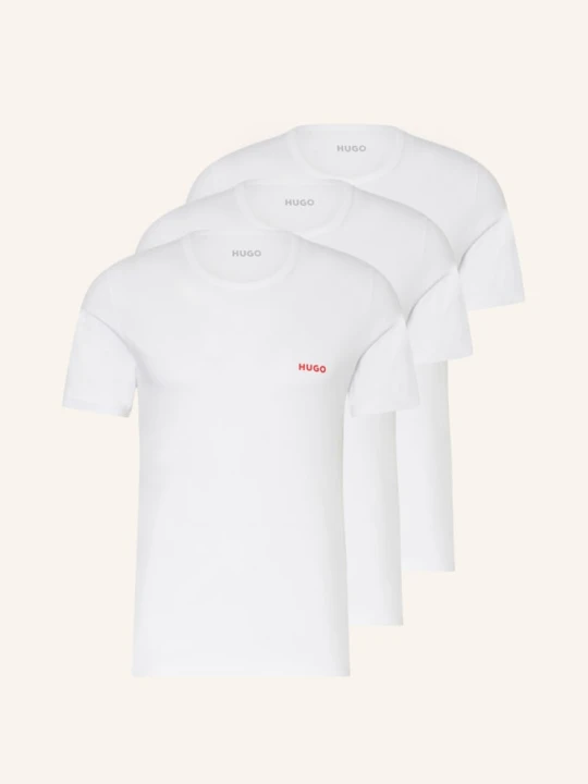 Zdjęcie produktu Hugo T-Shirt, 3 Szt. weiss BIAŁY