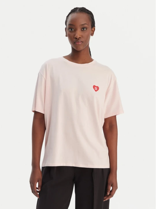 Zdjęcie produktu HUGO T-Shirt 50556981 Różowy Regular Fit