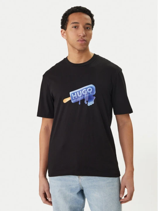 Zdjęcie produktu HUGO T-Shirt 50560049 Czarny Regular Fit