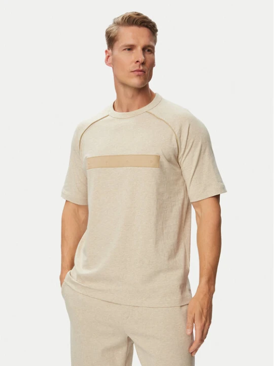 Zdjęcie produktu HUGO T-Shirt 50563112 Beżowy Regular Fit
