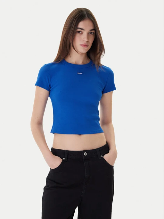 Zdjęcie produktu Hugo T-Shirt Baby 50510749 Niebieski Slim Fit
