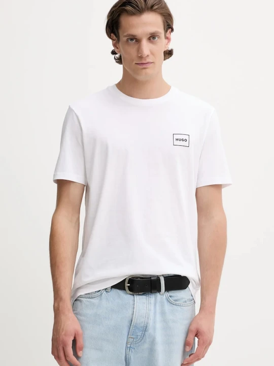 Zdjęcie produktu HUGO t-shirt bawełniany 2-pack Dugopak biały