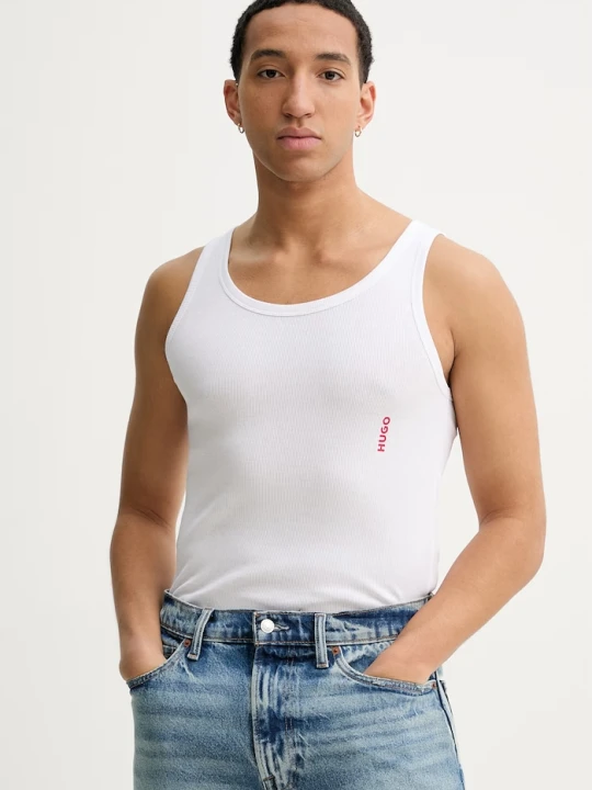Zdjęcie produktu HUGO top męski bawełniany TANK TOP TRIPL. PACK 3-pack