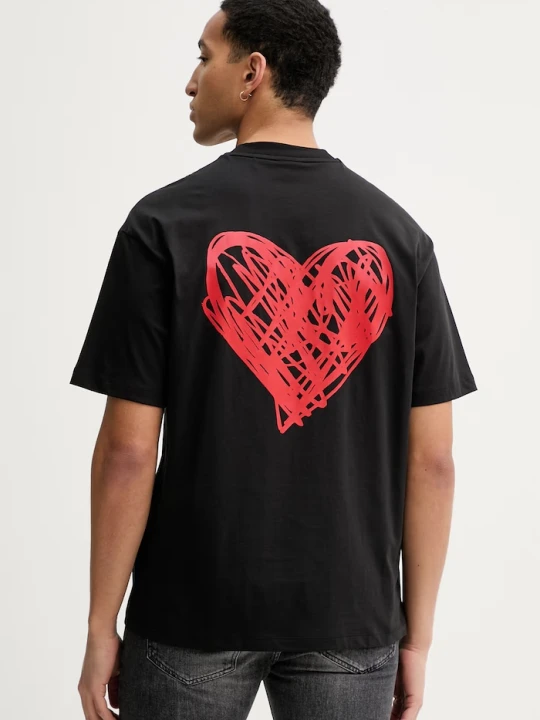 Zdjęcie produktu HUGO t-shirt bawełniany czarny
