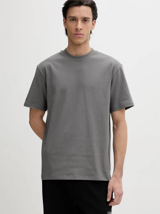 Zdjęcie produktu HUGO T-shirt męski bawełniany Dapolino szary