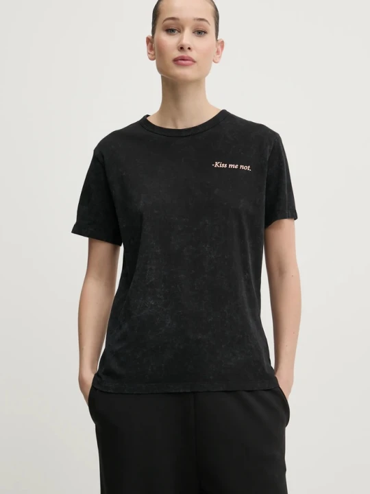 Zdjęcie produktu HUGO t-shirt bawełniany czarny