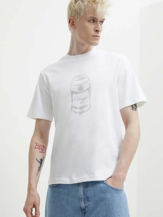 Zdjęcie produktu HUGO t-shirt bawełniany biały