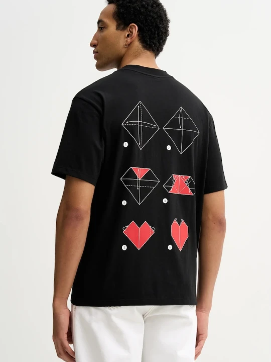 Zdjęcie produktu HUGO t-shirt bawełniany Dalentin czarny