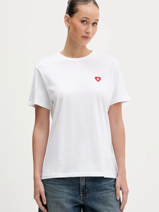 Zdjęcie produktu HUGO t-shirt bawełniany Damacia_6 biały