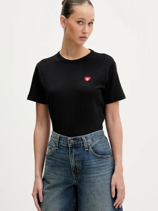 Zdjęcie produktu HUGO t-shirt bawełniany Damacia_6 czarny