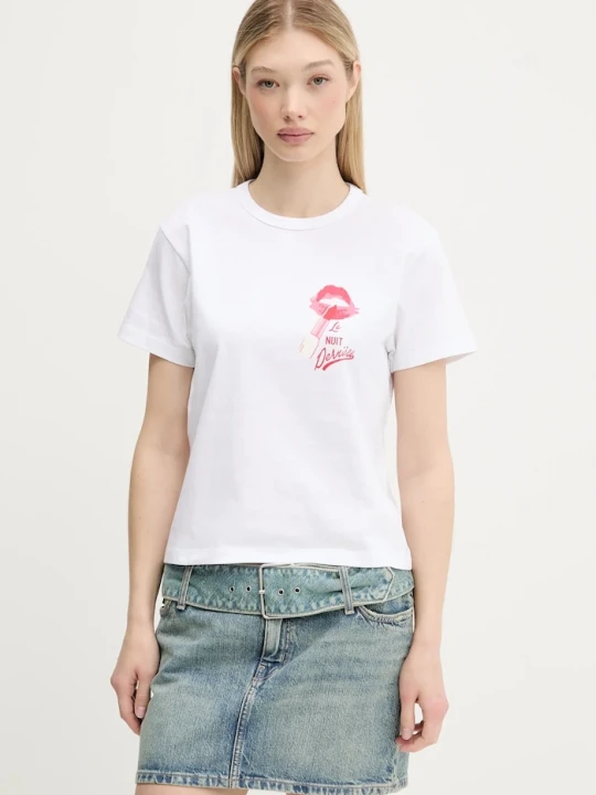 Zdjęcie produktu HUGO t-shirt bawełniany Destrel_2 biały