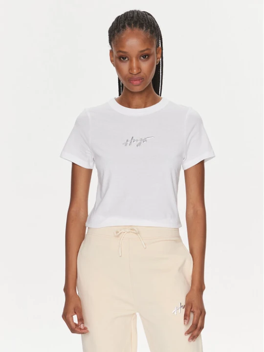 Zdjęcie produktu Hugo T-Shirt Classic 50508289 Biały Regular Fit