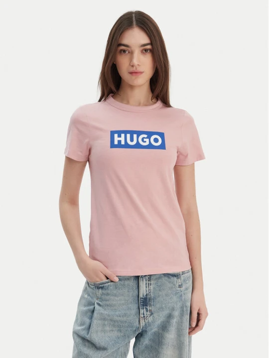 Zdjęcie produktu HUGO T-Shirt Classic 50510772 Różowy Slim Fit