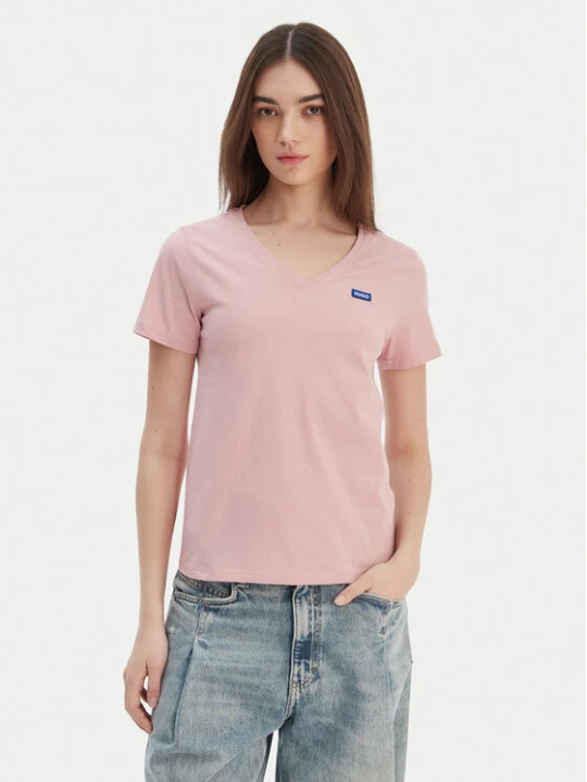 Zdjęcie produktu HUGO T-Shirt Classic 50513667 Różowy Slim Fit