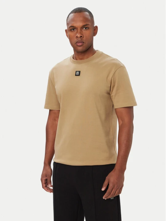 Zdjęcie produktu HUGO T-Shirt Dalile 50505201 Beżowy Regular Fit