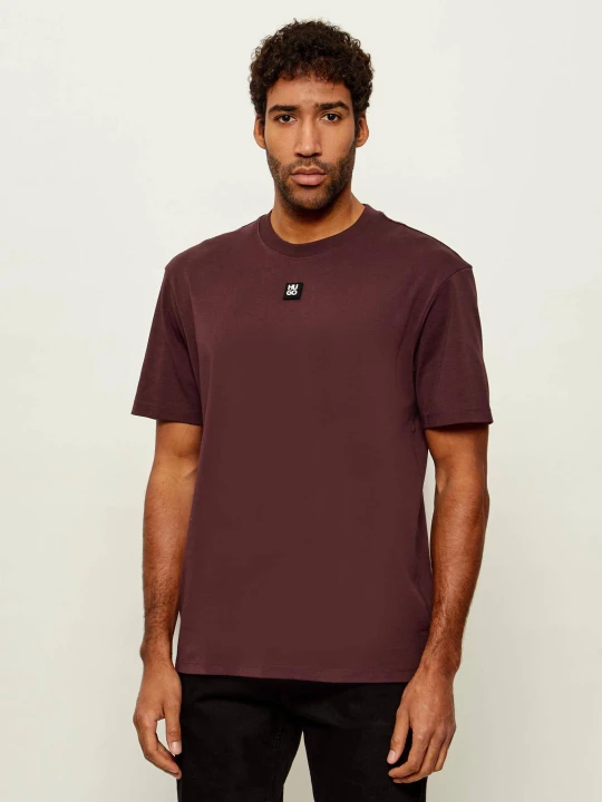 Zdjęcie produktu HUGO T-shirt Dalile | Regular Fit bordowy