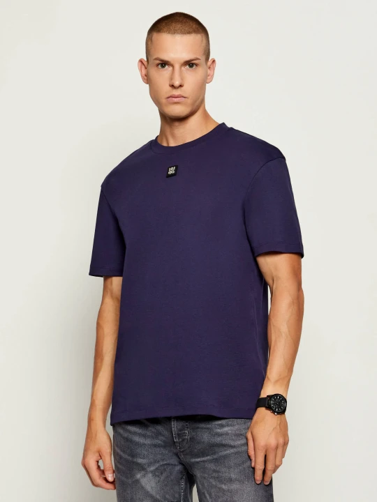 Zdjęcie produktu HUGO T-shirt Dalile | Regular Fit fioletowy