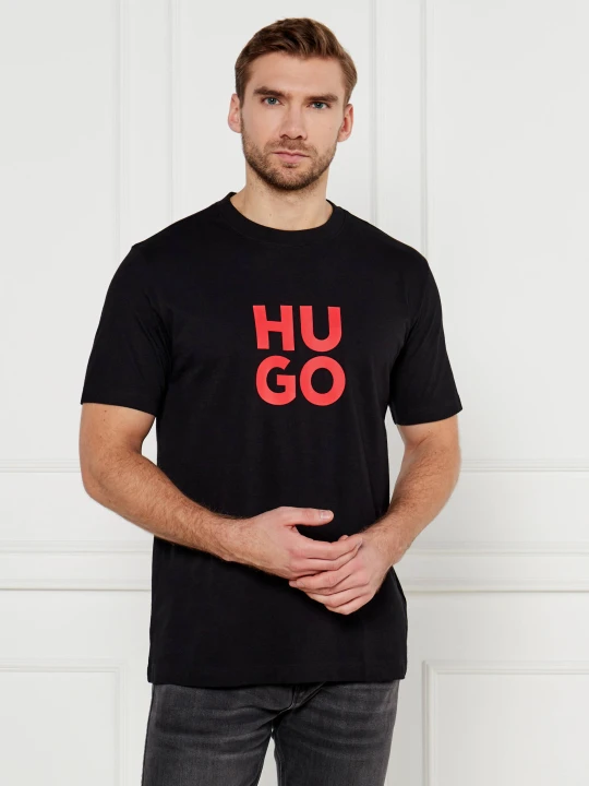 Zdjęcie produktu HUGO T-shirt Daltorip | Regular Fit czarny