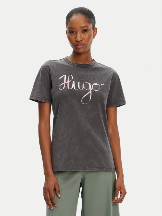 Zdjęcie produktu HUGO T-Shirt Damacia_5 50544868 Czarny Regular Fit
