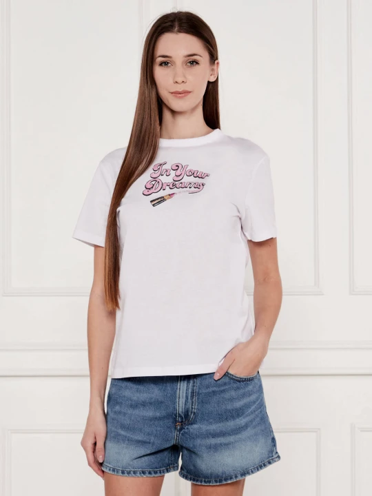 Zdjęcie produktu HUGO T-shirt Damacia_5 | Regular Fit biały