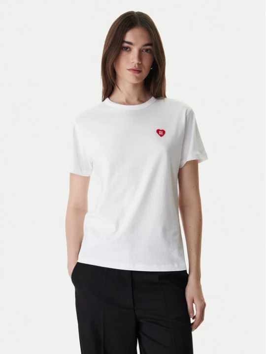 Zdjęcie produktu HUGO T-Shirt Damacia 50562145 Biały Regular Fit