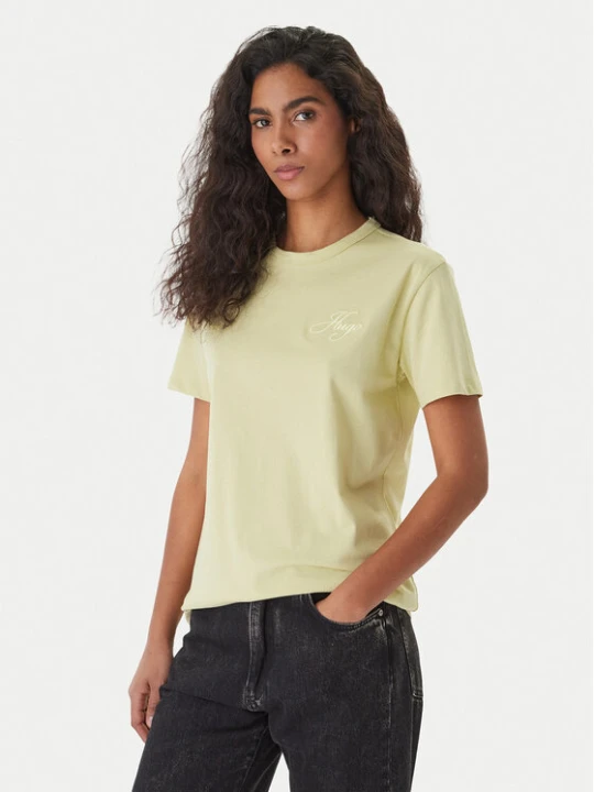 Zdjęcie produktu HUGO T-Shirt Damacia_7 50561233 Zielony Regular Fit