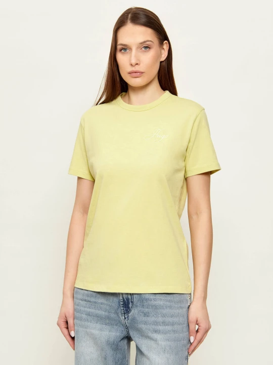 Zdjęcie produktu HUGO T-shirt Damacia_7 | Regular Fit limonkowy