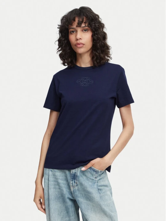 Zdjęcie produktu HUGO T-Shirt Damacia 8 50573353 Granatowy Regular Fit