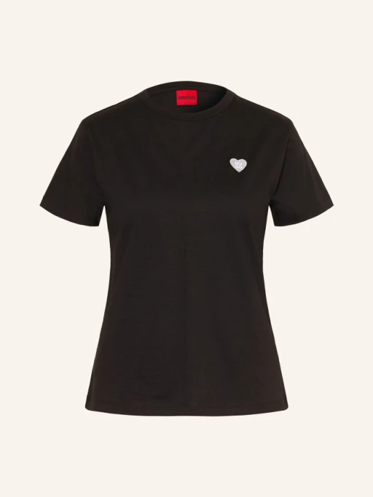 Zdjęcie produktu Hugo T-Shirt Damacia schwarz CZARNY