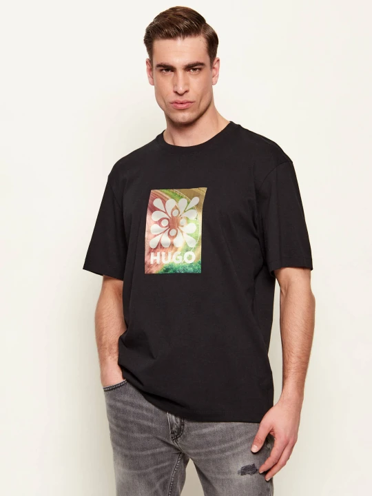 Zdjęcie produktu HUGO T-shirt Damoru | Regular Fit czarny