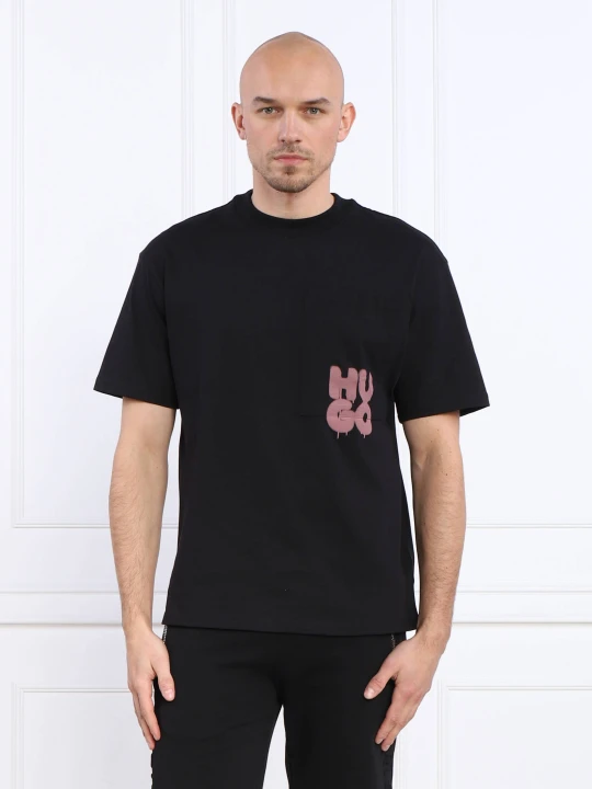 Zdjęcie produktu HUGO T-shirt Dampato | Regular Fit czarny