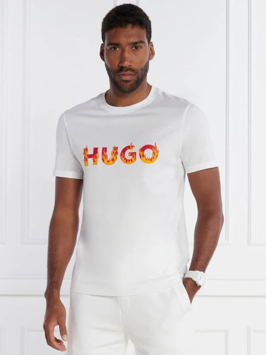 Zdjęcie produktu HUGO T-shirt Danda | Regular Fit biały