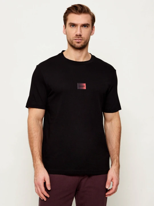 Zdjęcie produktu HUGO T-shirt Danotie | Regular Fit czarny
