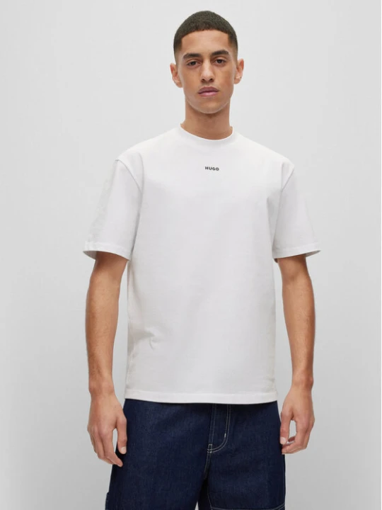 Zdjęcie produktu Hugo T-Shirt Dapolino 50488330 Biały Relaxed Fit