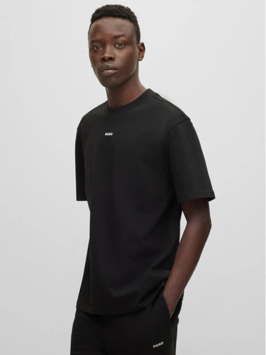 Zdjęcie produktu Hugo T-Shirt Dapolino 50488330 Czarny Relaxed Fit