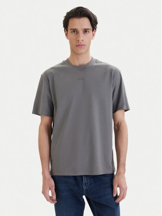 Zdjęcie produktu HUGO T-Shirt Dapolino 50488330 Szary Relaxed Fit