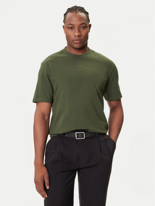 Zdjęcie produktu HUGO T-Shirt Dapolino 50488330 Zielony Relaxed Fit