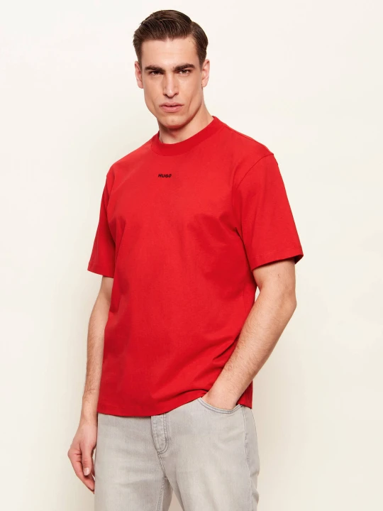 Zdjęcie produktu HUGO T-shirt Dapolino | Relaxed fit czerwony