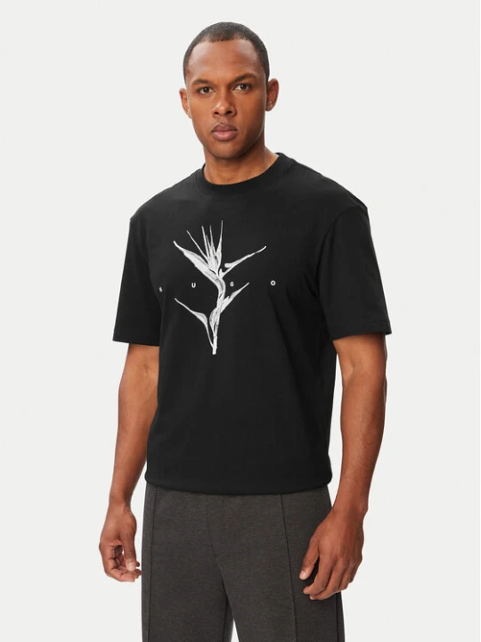 Zdjęcie produktu HUGO T-Shirt Darise 50563436 Czarny Relaxed Fit