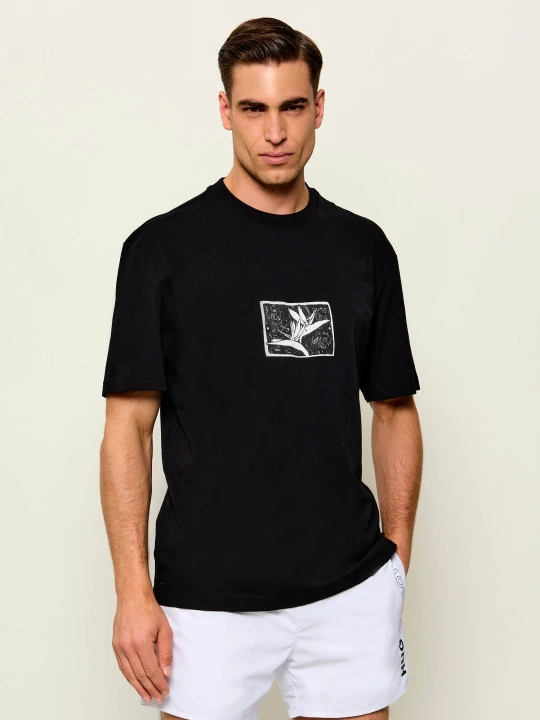 Zdjęcie produktu HUGO T-shirt Darise | Relaxed fit czarny