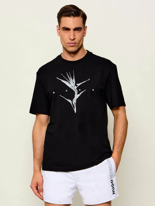Zdjęcie produktu HUGO T-shirt Darise | Relaxed fit czarny