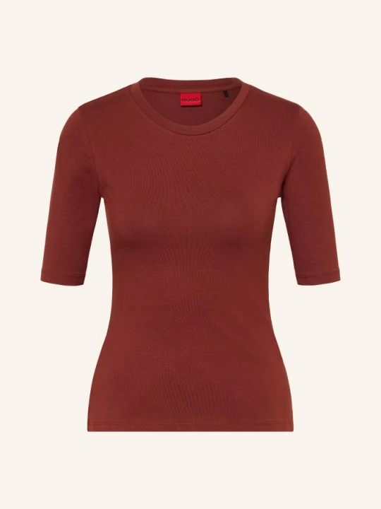 Zdjęcie produktu Hugo T-Shirt Darnelia braun CIEMNOCZERWONY