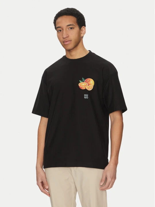 Zdjęcie produktu HUGO T-Shirt Dartiee 50537576 Czarny Oversize